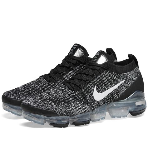 nike air vapormax flyknit 3 schwarz metallic silber weiß